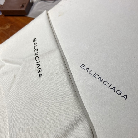 Balenciaga sparkling wedges size 7 US look new worn only a few times - Picture 10 of 11